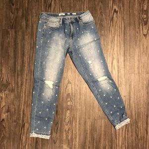 Miss Me embroidered jeans